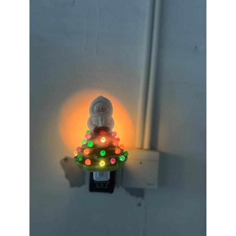 Ceramic Christmas Tree Night Light