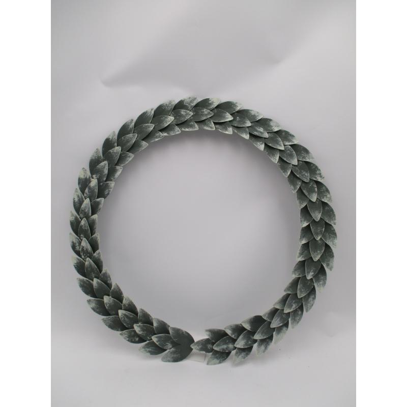 Leaves Metal Wreath Wall Decor for Front Door