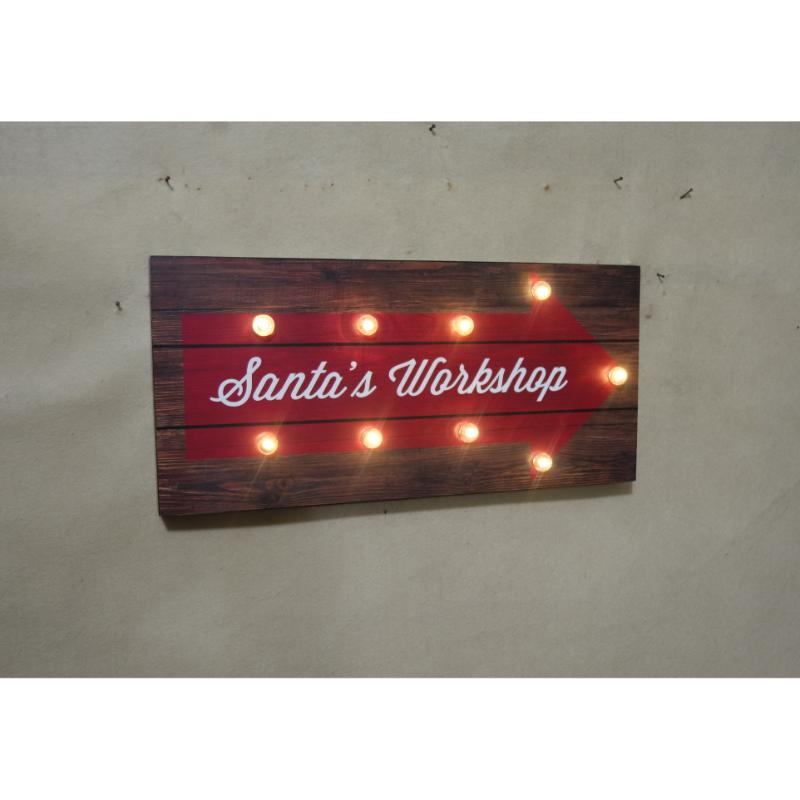 Light Up Arrow Decor