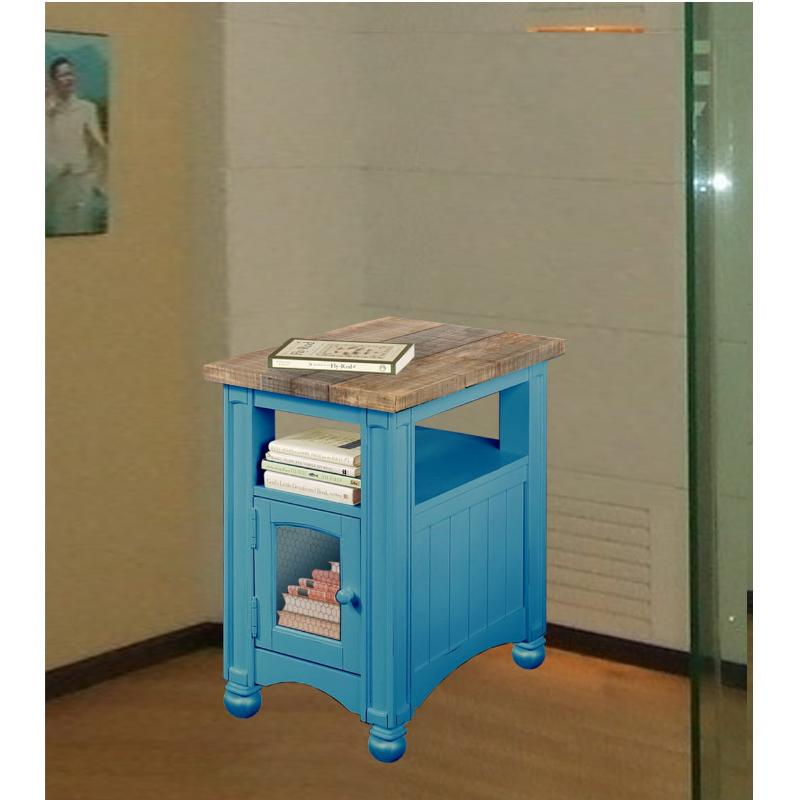 Farmhouse Nightstand With Door