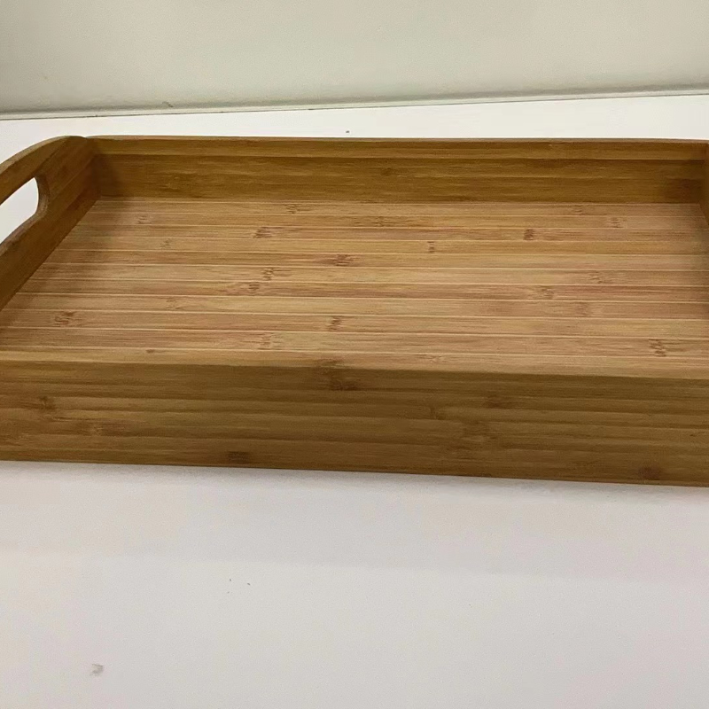 Bamboo Breakfast Tray Wooden Trays for Eating, Working, Storing, Used in Bedroom, Kitchen, Living Room, Bathroom, Hospital and Outdoors