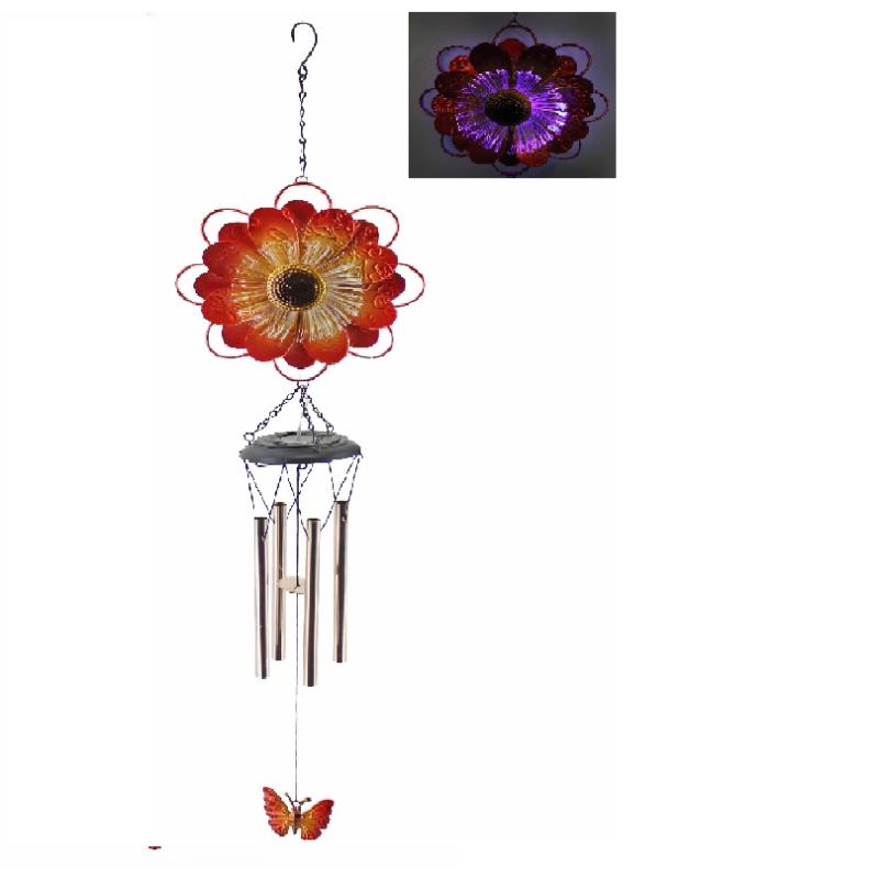 Solar Powered Wind Chimes Color Changing