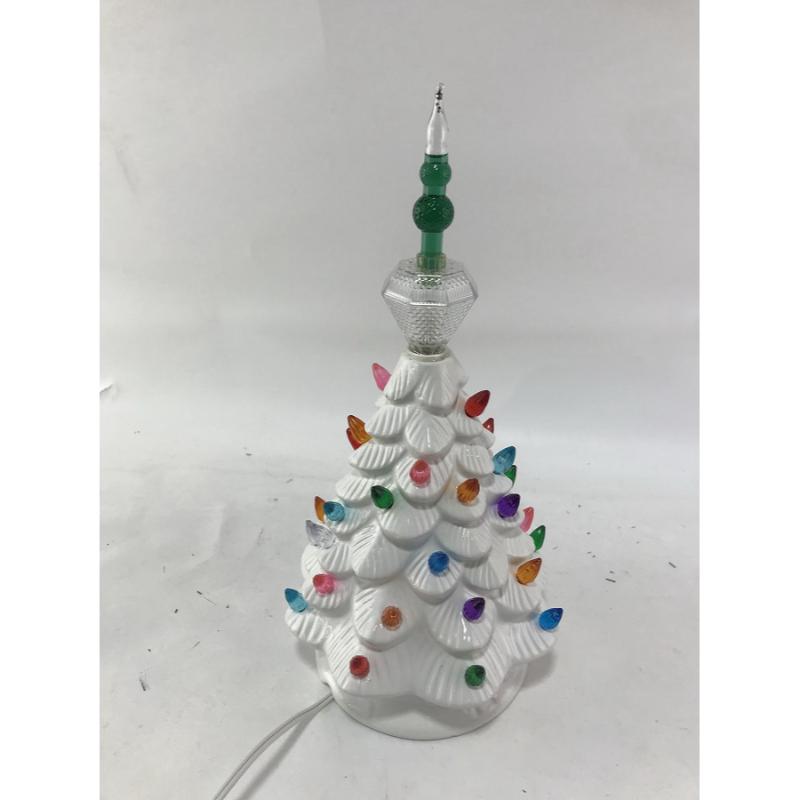 Ceramic Christmas Tree Night Light