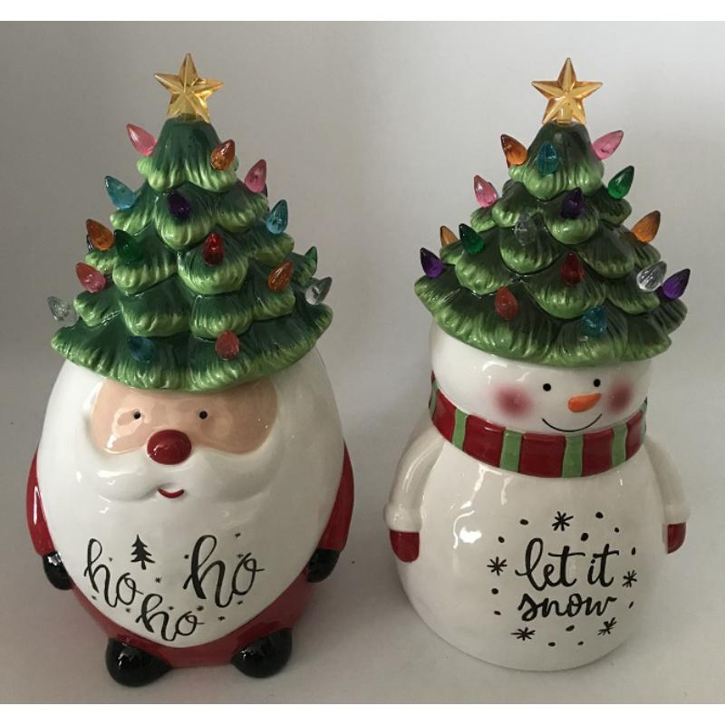 Ceramic Christmas Tree Night Light