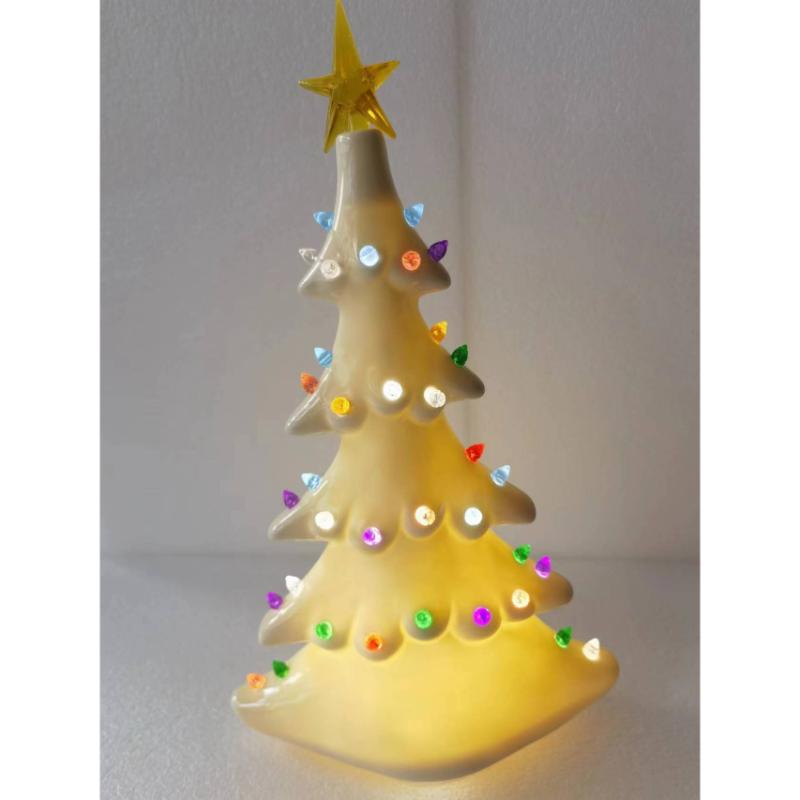 Ceramic Christmas Tree Night Light