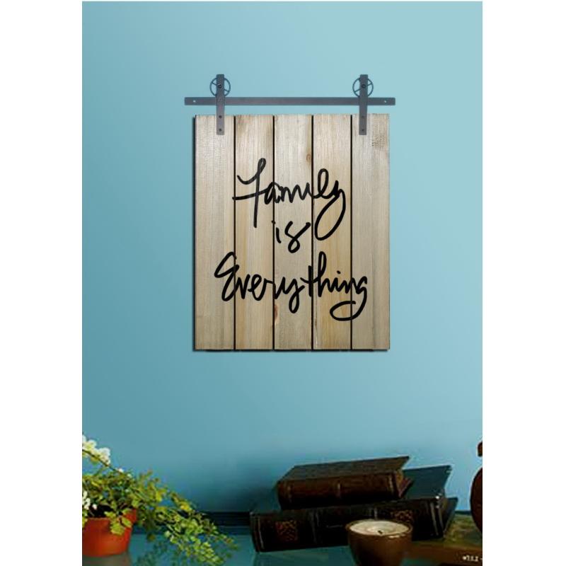 Front Door Wooden Hanging Sign