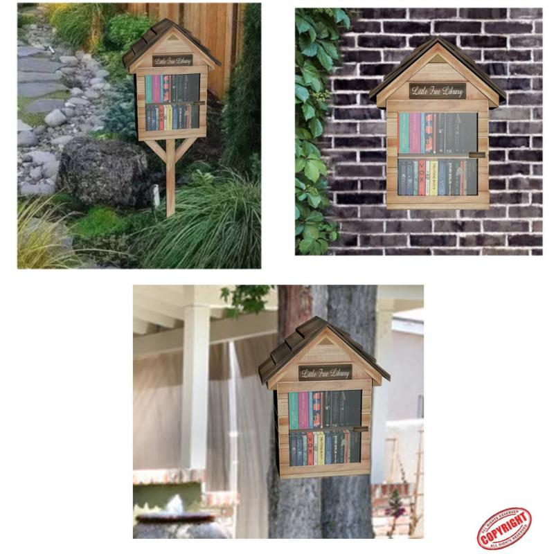 Outdoor Wood Little Shared Library
