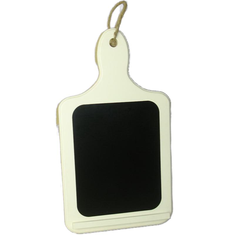 tablet holder with chalkboard paint