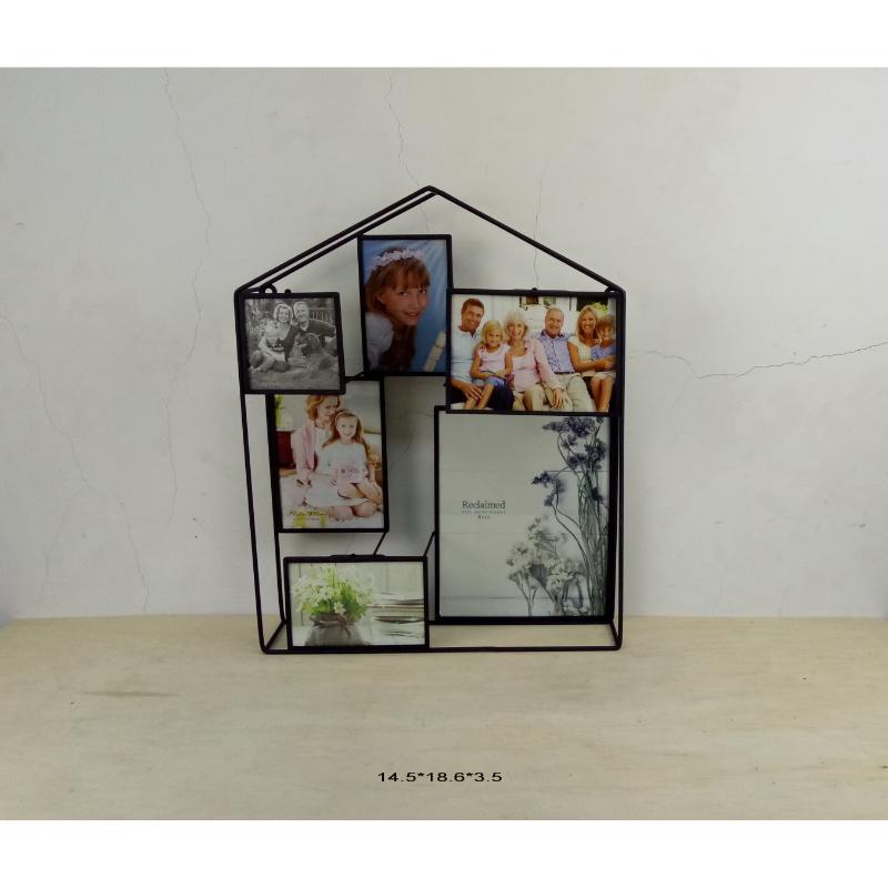 Iron Metal Family Picture Photo Frame Collage Picture Frame Home Decoration