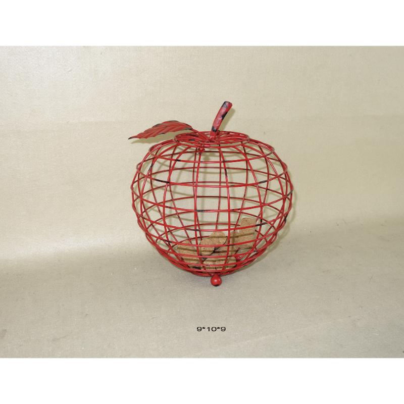 Apple Decor Wine Cork Holder Tabletop