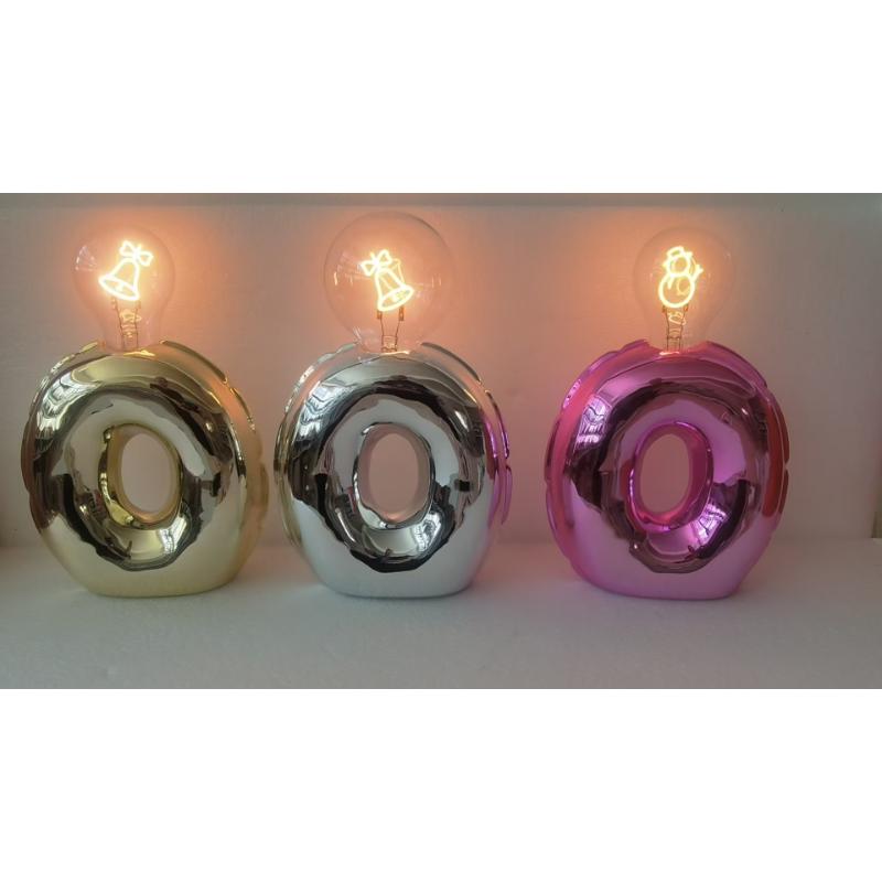 Ceramic Letter Lights Sign